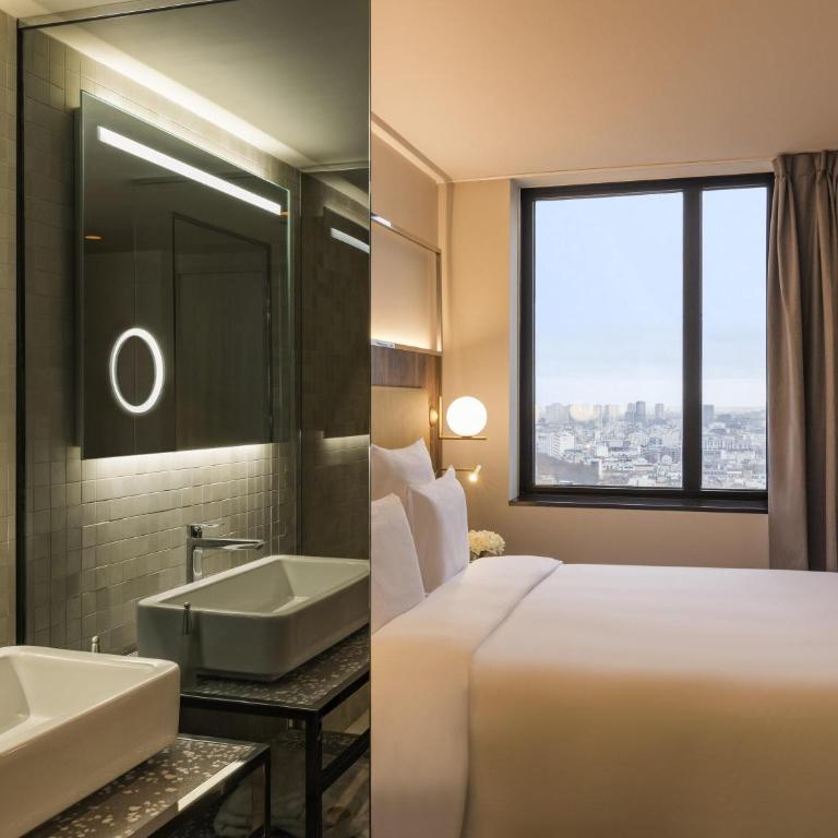 Pullman Paris Montparnasse - Chambre Lit Queen-Size Deluxe - Vue sur Paris - 3