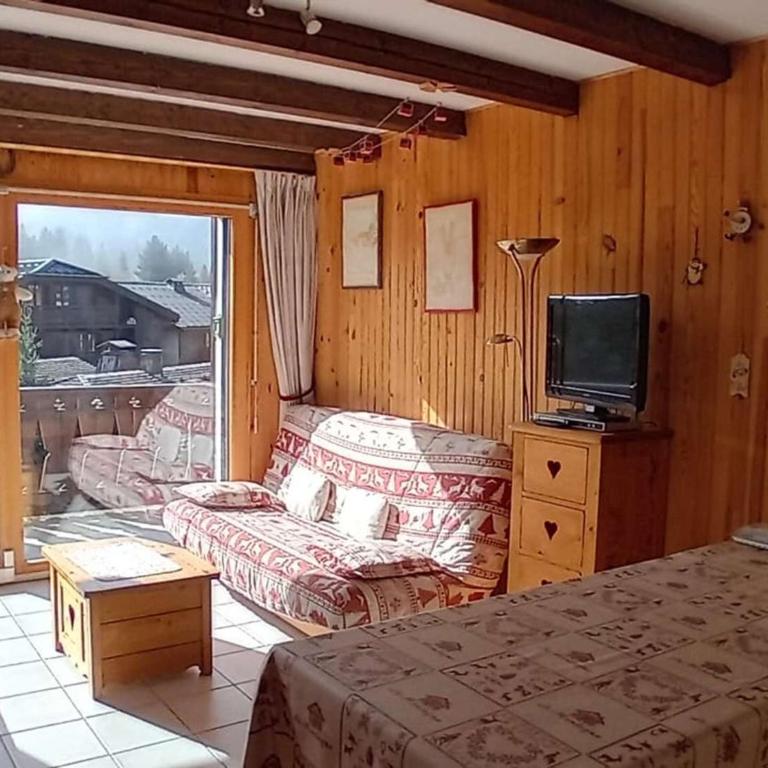 Appartement 2 Pièces, 7 Pers, Parking Privé, Les Gets Centre - FR-1-802-101 - Appartamento - 1