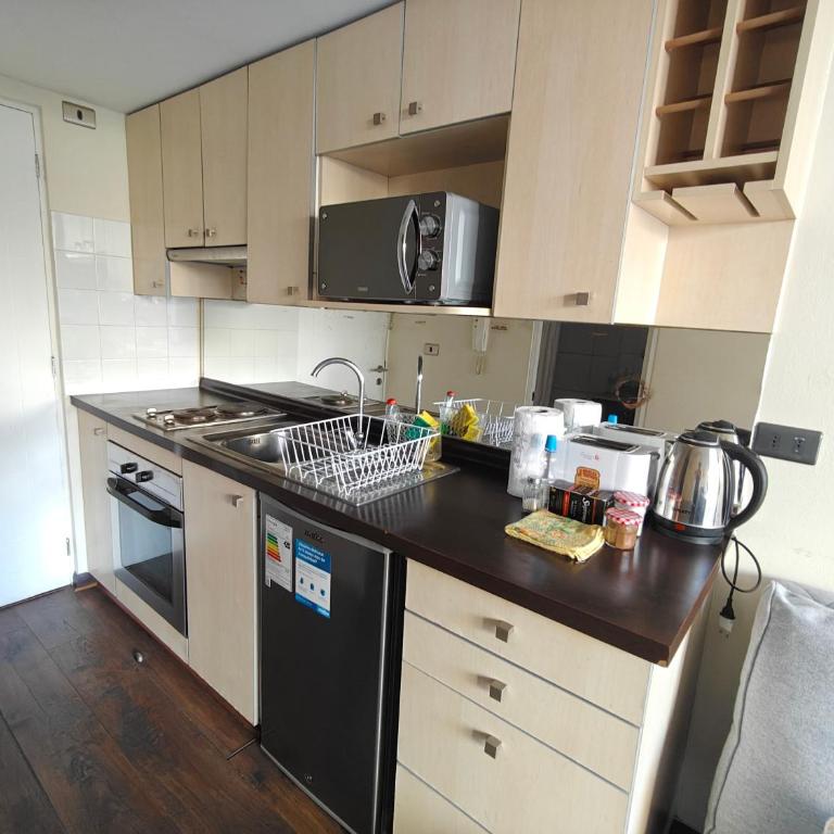 Estudio Hotelero Santiago Centro - One-Bedroom Apartment - 8