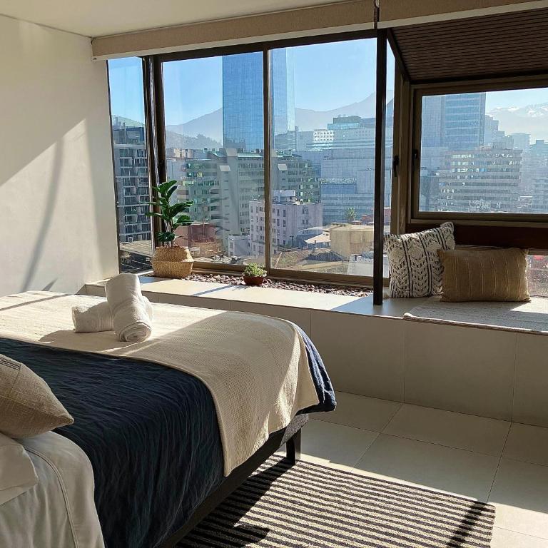 Andes Views, Spacious&Modern, Steps2Metro, AC WiFi - Two-Bedroom Apartment with City View - 12