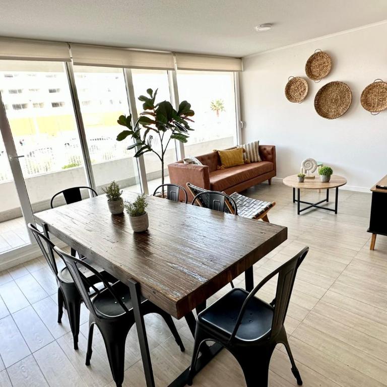 Exquisito depto a pasos del mar - One-Bedroom Apartment - 8