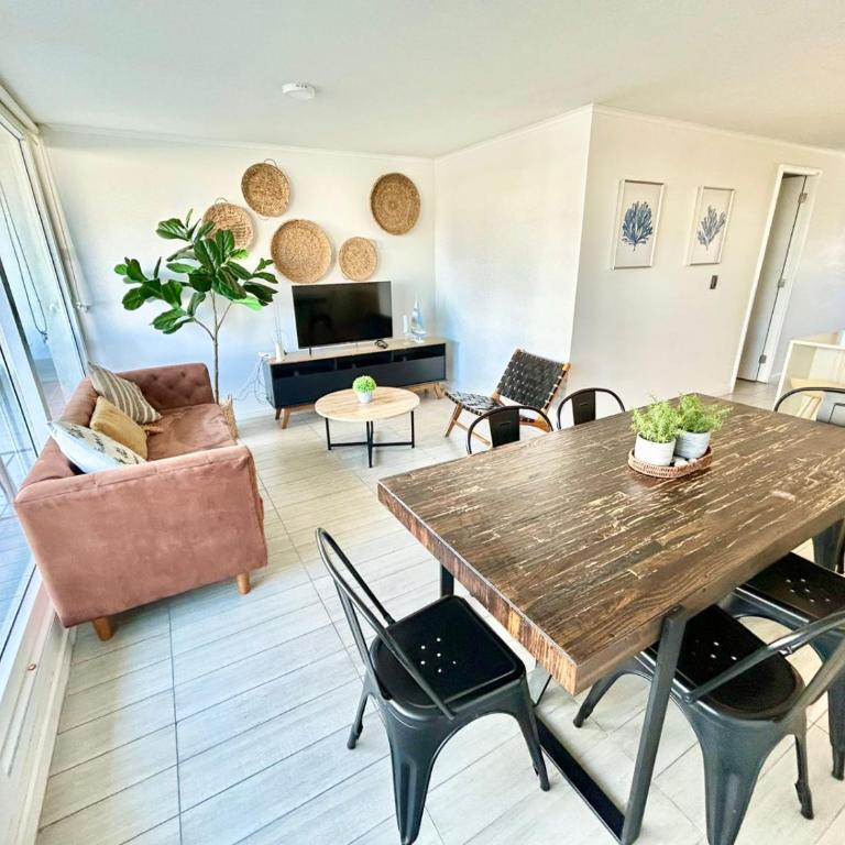 Exquisito depto a pasos del mar - One-Bedroom Apartment - 16