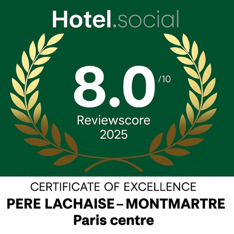 PERE LACHAISE - MONTMARTRE Trendy Paris center - Appartement 3 Chambres - 2