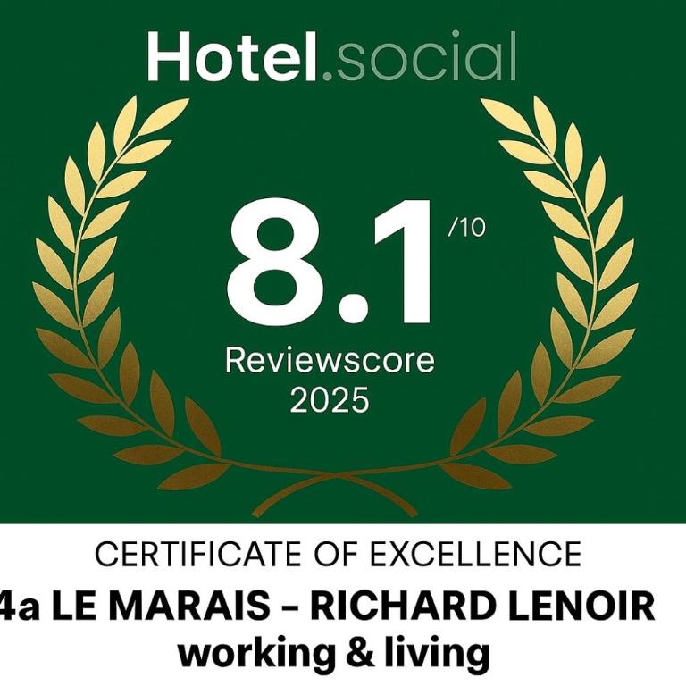 124a LE MARAIS - RICHARD LENOIR working & living - Studio Double Deluxe - 1