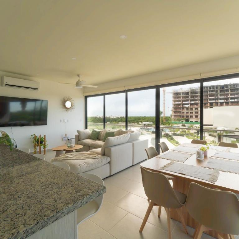 Modern Boho Chic Apartment in Cancun - Three-Bedroom Apartment - 9