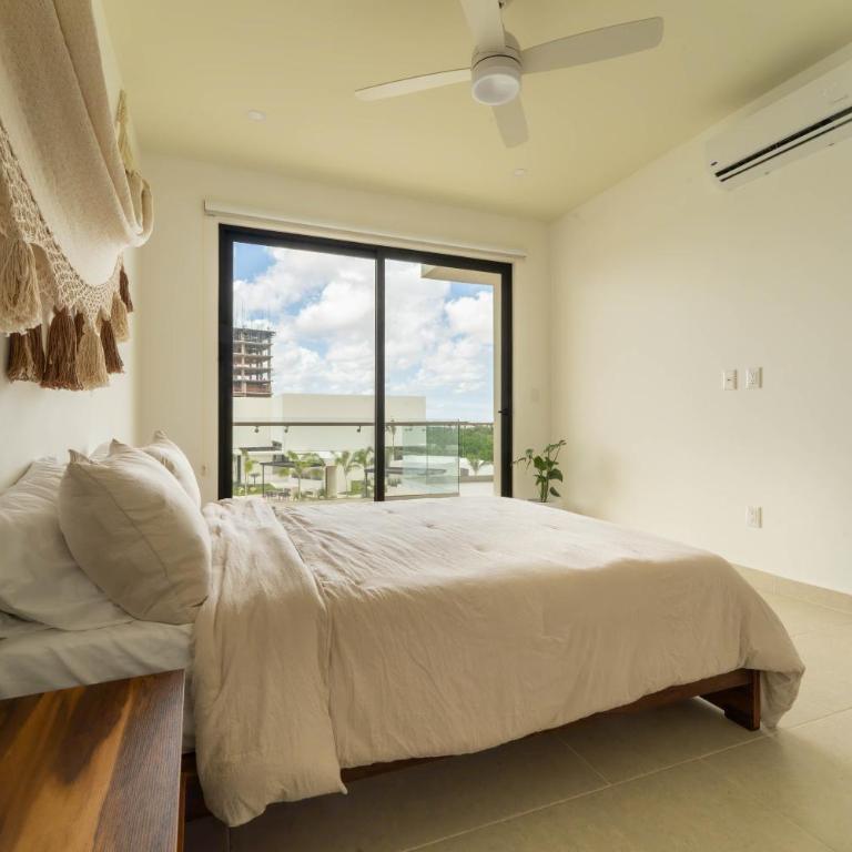 Modern Boho Chic Apartment in Cancun - Three-Bedroom Apartment - 36