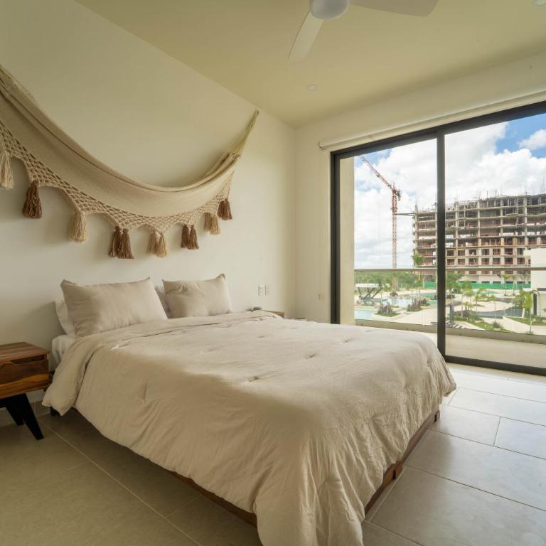 Modern Boho Chic Apartment in Cancun - Three-Bedroom Apartment - 17