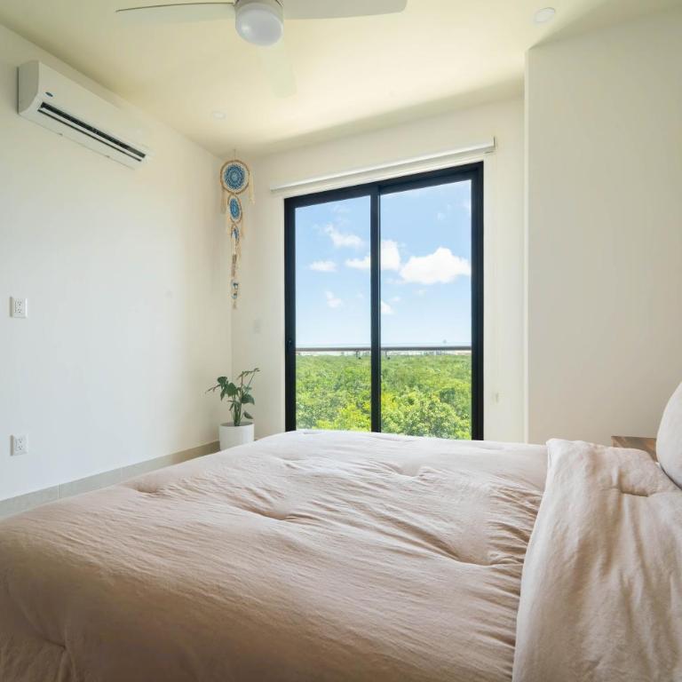 Modern Boho Chic Apartment in Cancun - Three-Bedroom Apartment - 41