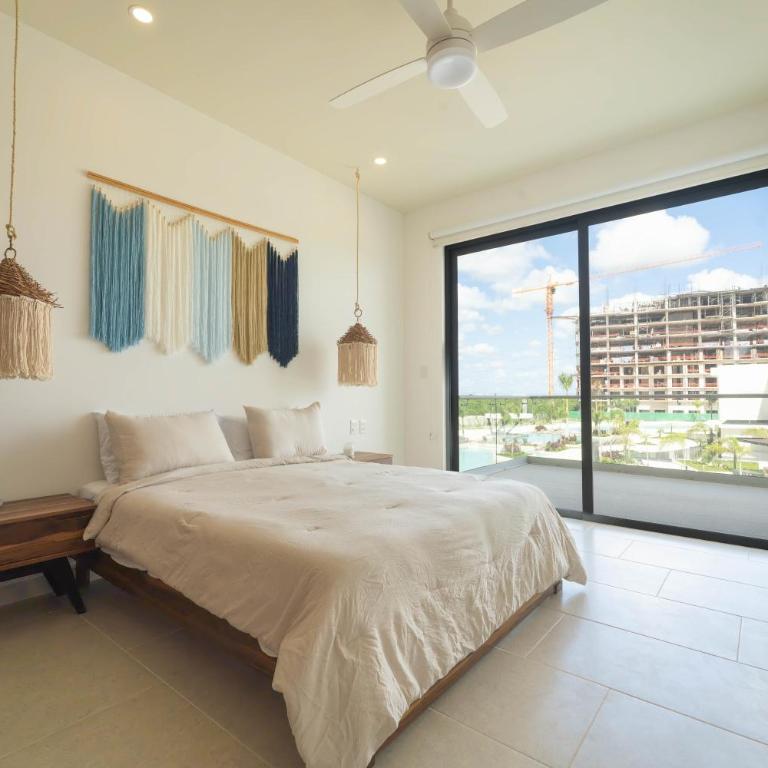 Modern Boho Chic Apartment in Cancun - Three-Bedroom Apartment - 42