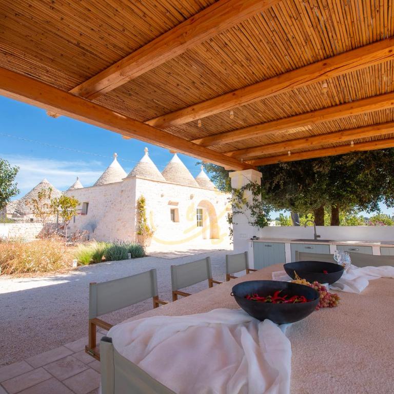 TD Trulli Perla Bianca Trulli w Pool Vineyards - Casa Vacanze - 32