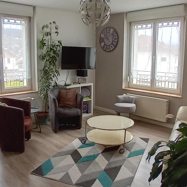 Gérardmer Centre, Calme, 95m Spacieux - Appartement 2 Chambres - 1