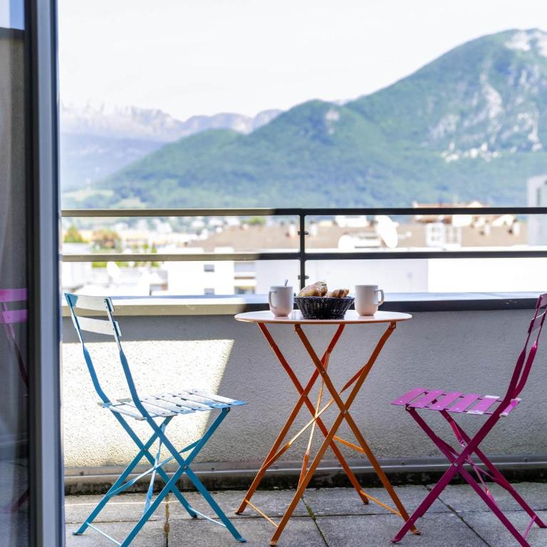 Aparthotel Adagio Annecy Centre - Studio for 4 People, with Balcony - 7