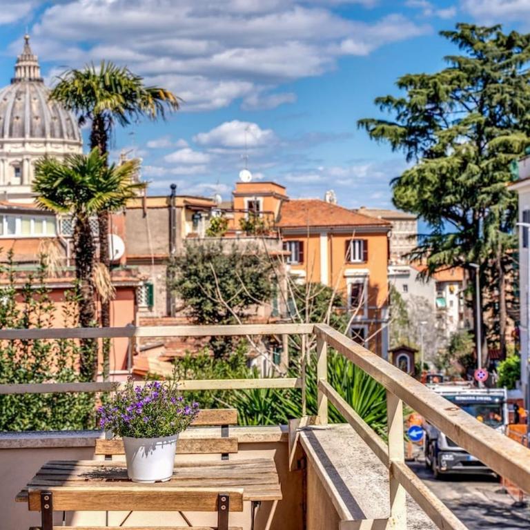 Vatican Monte del Gallo balcony - Appartamento Superior con 2 Camere da Letto - 29