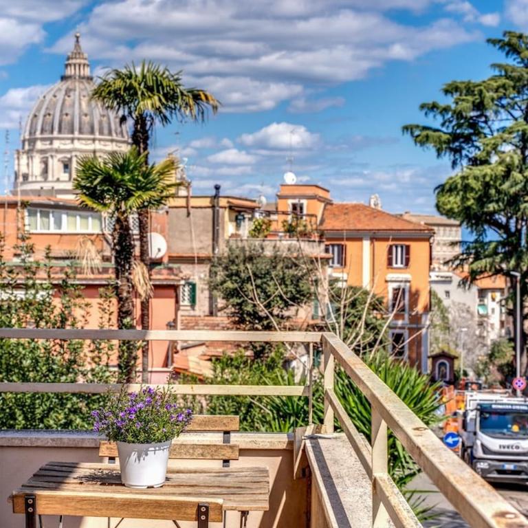 Vatican Monte del Gallo balcony - Appartamento Superior con 2 Camere da Letto - 32