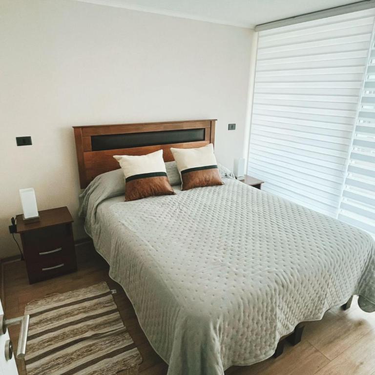 Moderno Depto con Terraza, Estacionamiento y Piscina, La Cisterna - Apartamento de 1 dormitorio - 9