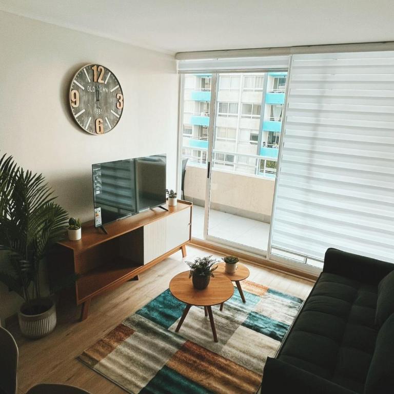 Moderno Depto con Terraza, Estacionamiento y Piscina, La Cisterna - Apartamento de 1 dormitorio - 10