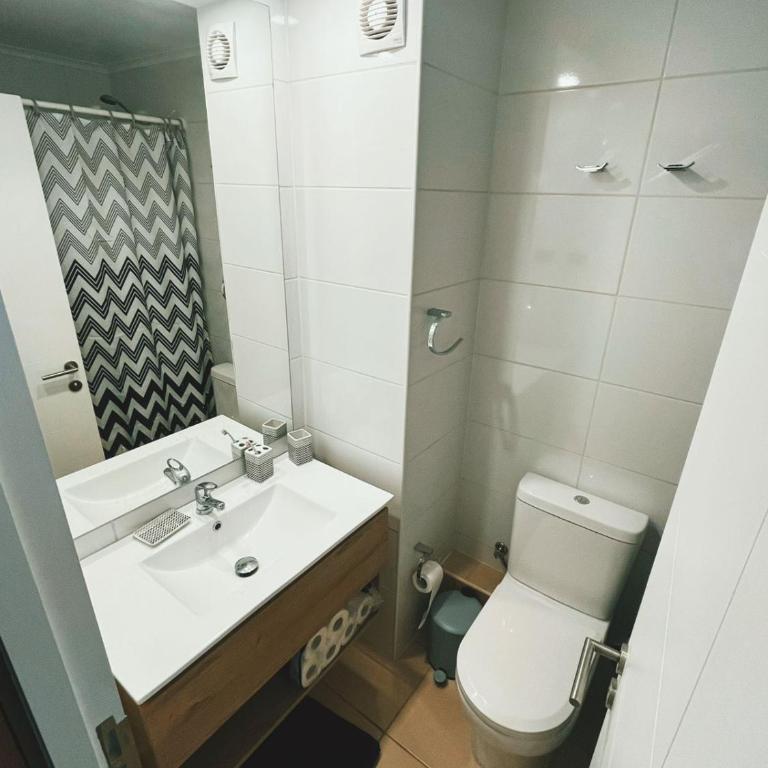 Moderno Depto con Terraza, Estacionamiento y Piscina, La Cisterna - Apartamento de 1 dormitorio - 12