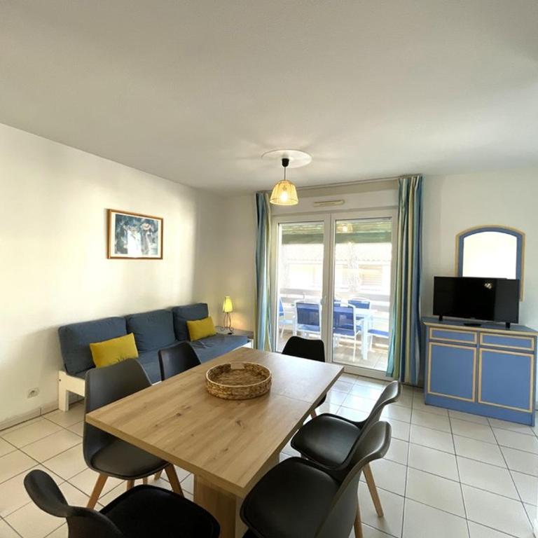 T3 Cabine avec Piscine, Parking, Animaux admis à Moliets-et-Maa - Appartement 2 Chambres - 5
