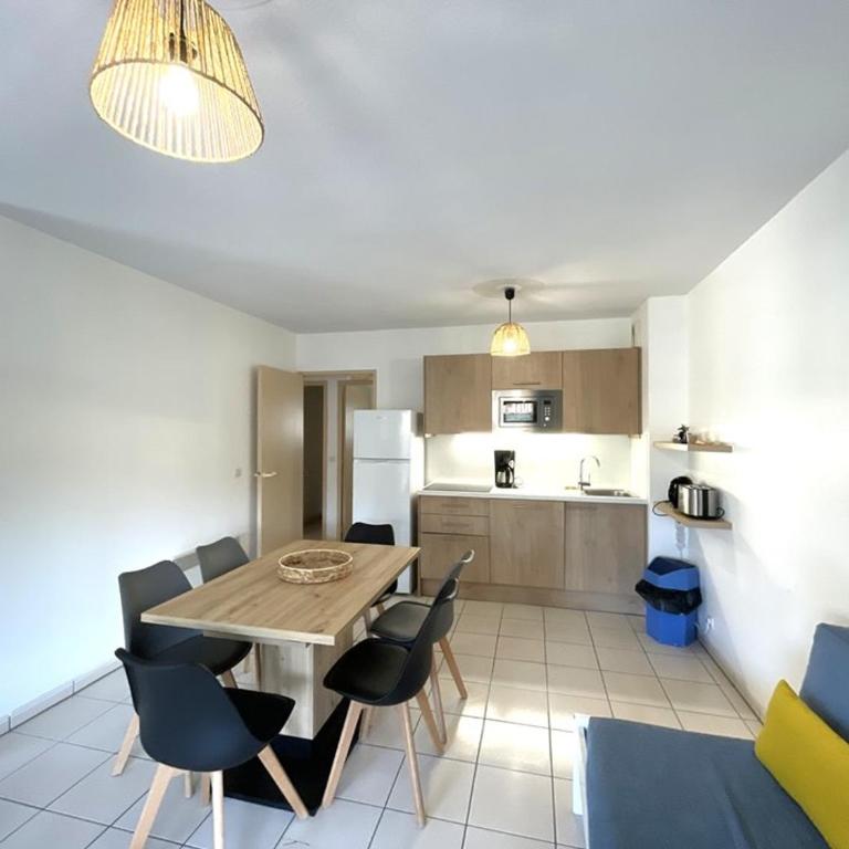 T3 Cabine avec Piscine, Parking, Animaux admis à Moliets-et-Maa - Appartement 2 Chambres - 6