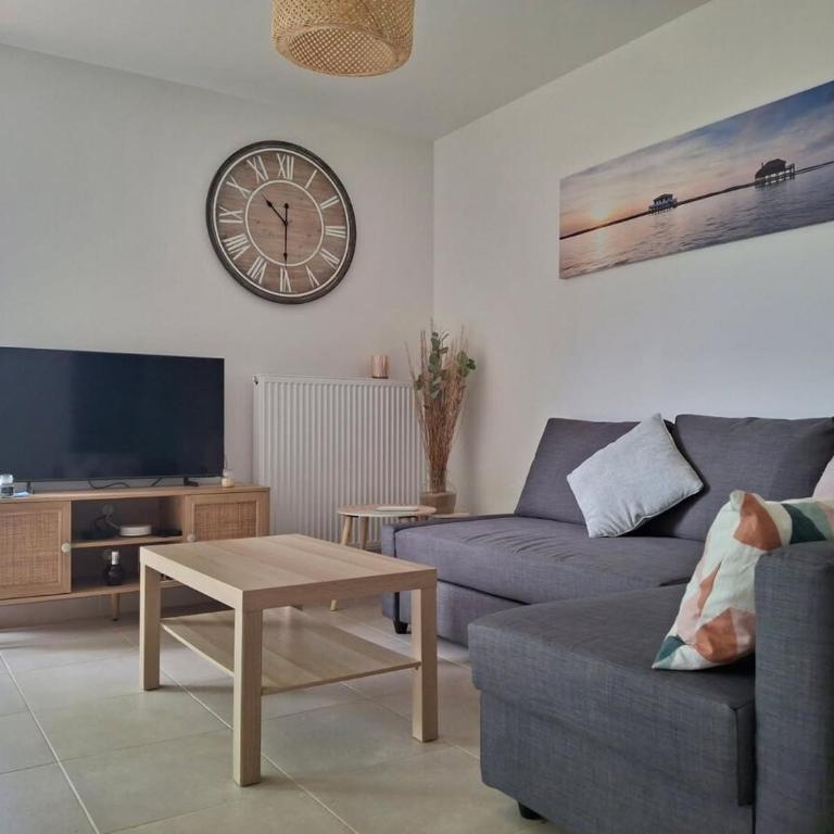 Le Flamboyant, central, plage & port - Apartamento de 2 dormitorios - 1
