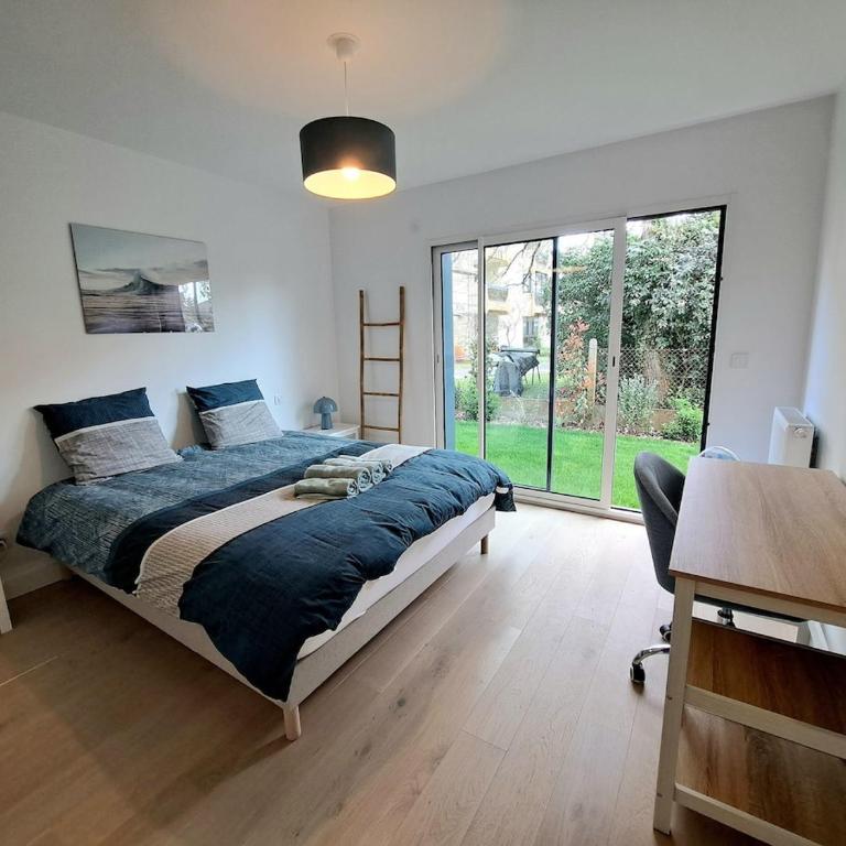 Le Flamboyant, central, plage & port - Apartamento de 2 dormitorios - 25