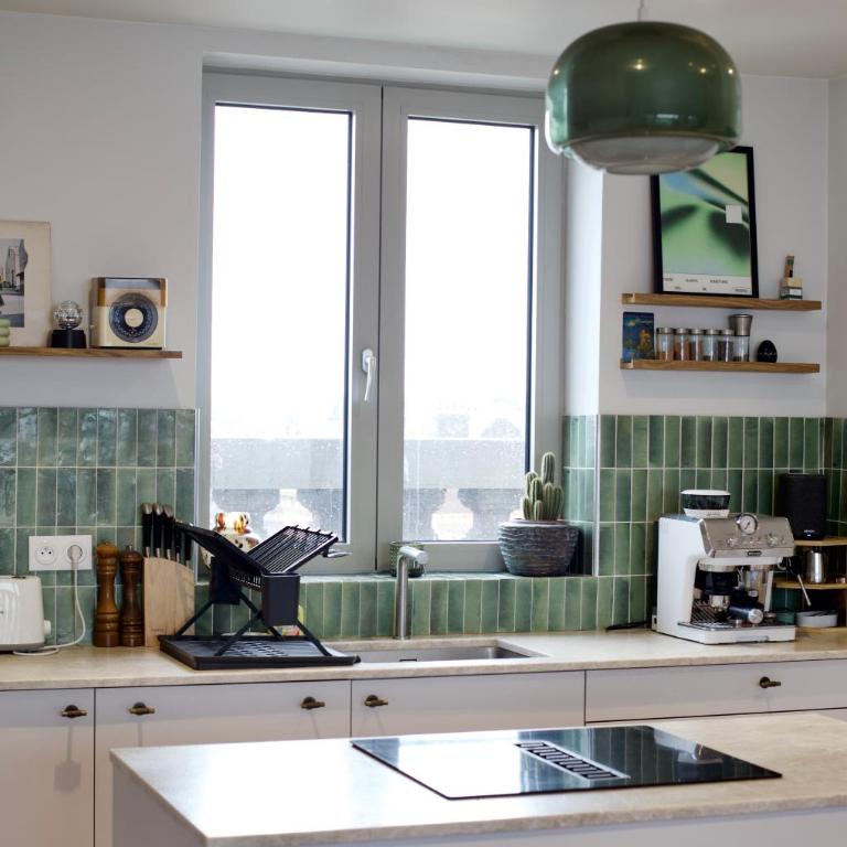 La vigie Malouine - Front de mer - 3 appartements - Two-Bedroom Apartment with Balcony and Sea View - 6