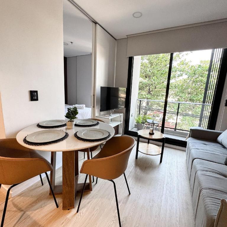 Depto 1 dorm + desayuno, a pasos delSol - Apartamento - 10