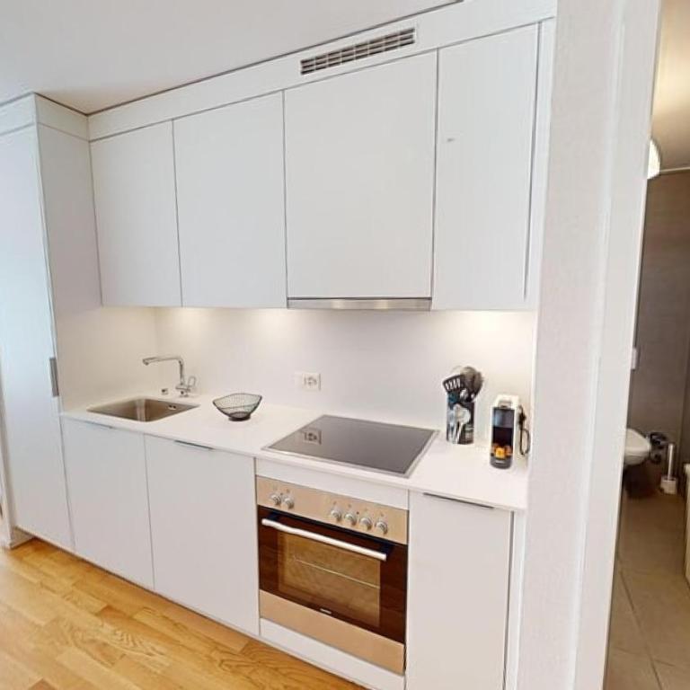 Lausanne City Center Apartments, Minutes Away from the Lake! AM53 - Deluxe Studio mit Queensize-Bett - 11