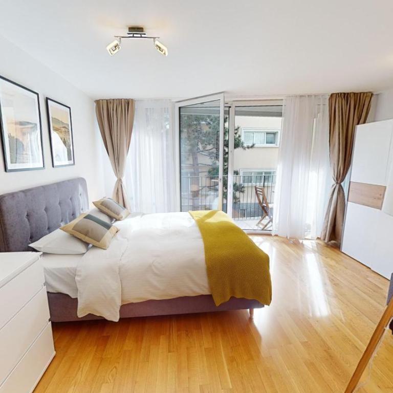 Lausanne City Center Apartments, Minutes Away from the Lake! AM53 - Deluxe Studio mit Queensize-Bett - 18