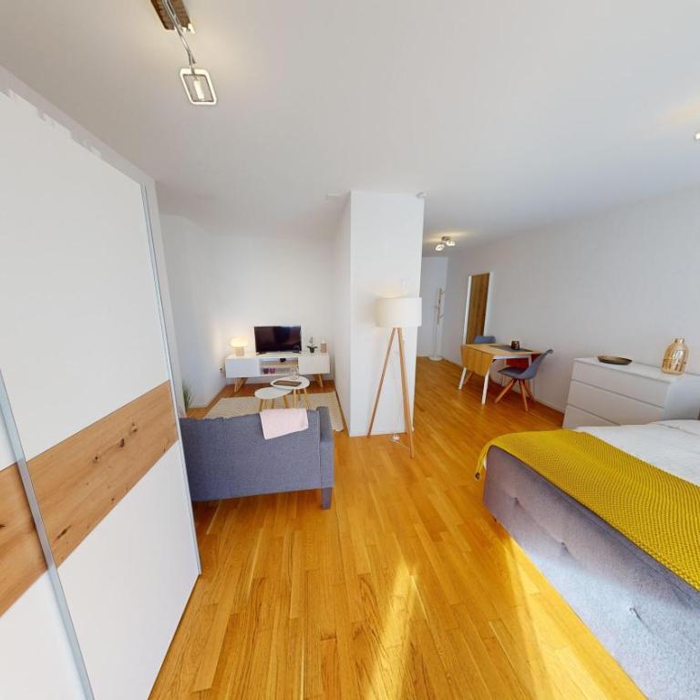 Lausanne City Center Apartments, Minutes Away from the Lake! AM53 - Deluxe Studio mit Queensize-Bett - 22