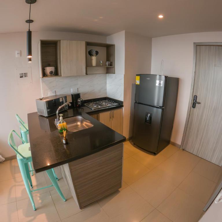 Santorini Apartamentos Amoblados - Apartamento Estándar de 1 dormitorio - 3