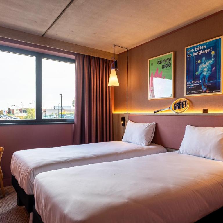 greet Hotel Reims Tinqueux - Chambre Lits Jumeaux POP - 12