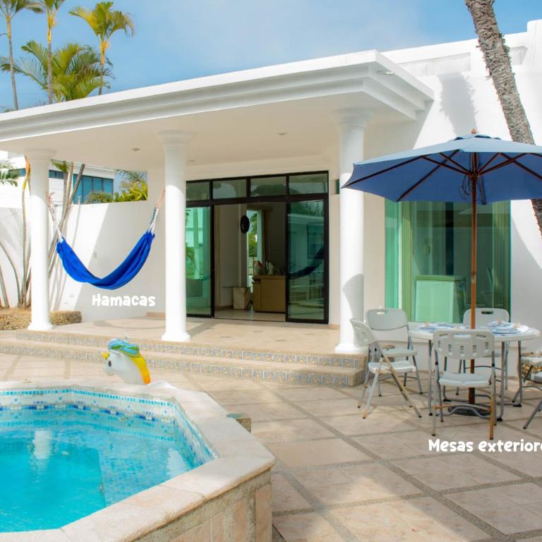 Hermosa casa frente al mar, Piscina, Wifi, AC, Jacuzzi - Villa - Beach Front - 3