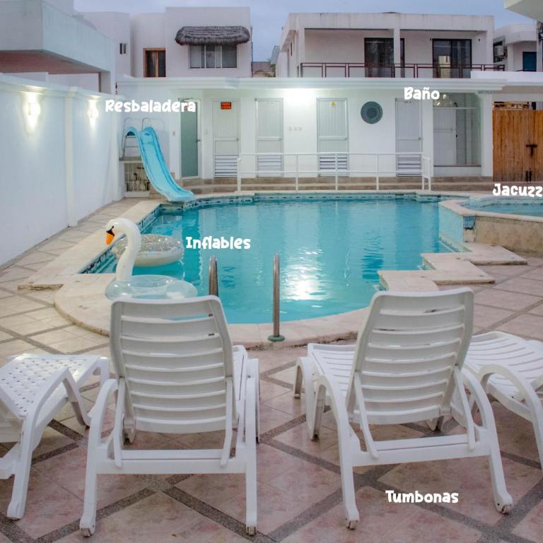 Hermosa casa frente al mar, Piscina, Wifi, AC, Jacuzzi - Villa - Beach Front - 26
