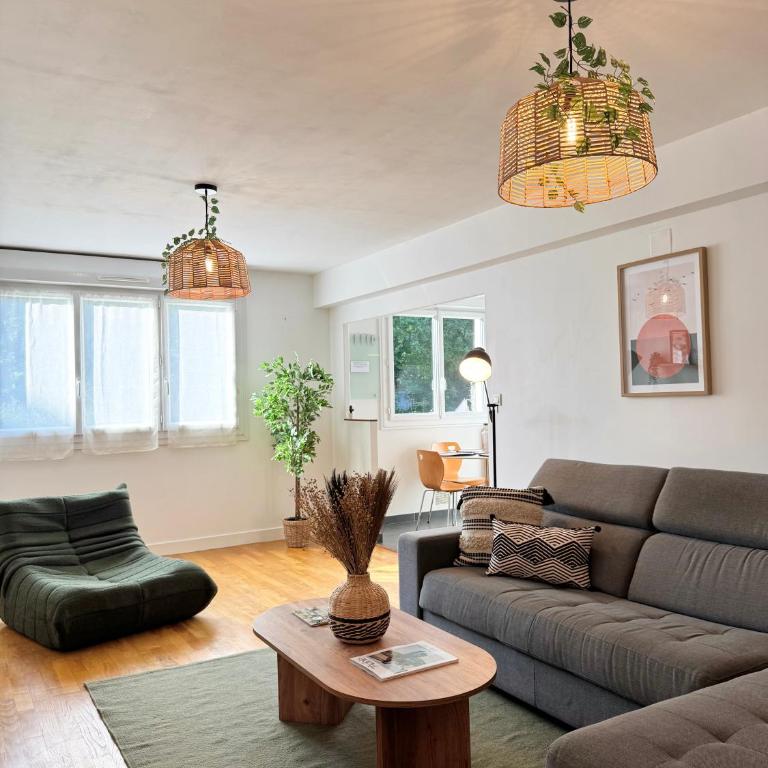 Chez Marc, avec vue verdoyante et parking privé - Apartment mit 2 Schlafzimmern - 38