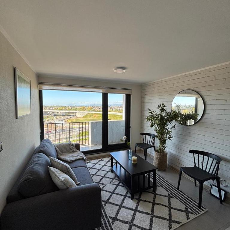 departamento amoblado San Pedro de la Paz, full amoblado, - One-Bedroom Apartment - 4