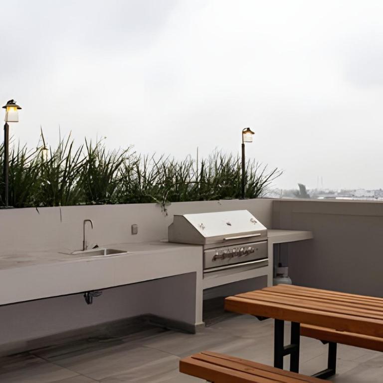 Sophisticated APT/Parking/Co-Work/Gym/BBQ/WiFi/MTY - Apartment - 23