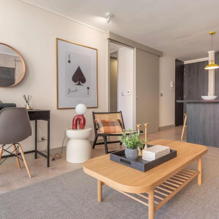 HOM ELITE I Metro Manquehue I Parking I Las Condes - Apartment - 1