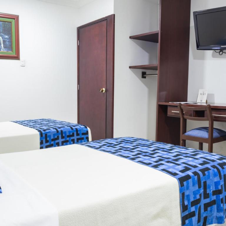 Hotel Kamani Florencia - Habitación Doble - 2 camas - 11