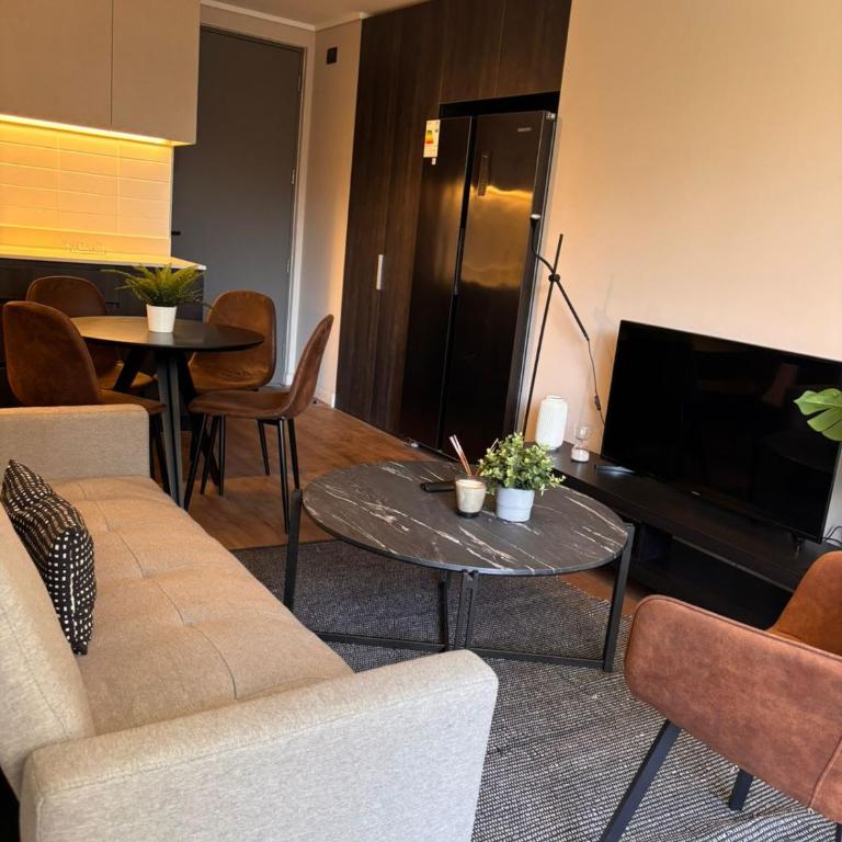 HOM I Lujoso Depto 2D2B, Ñuñoa con Estacionamiento - Apartamento - 3