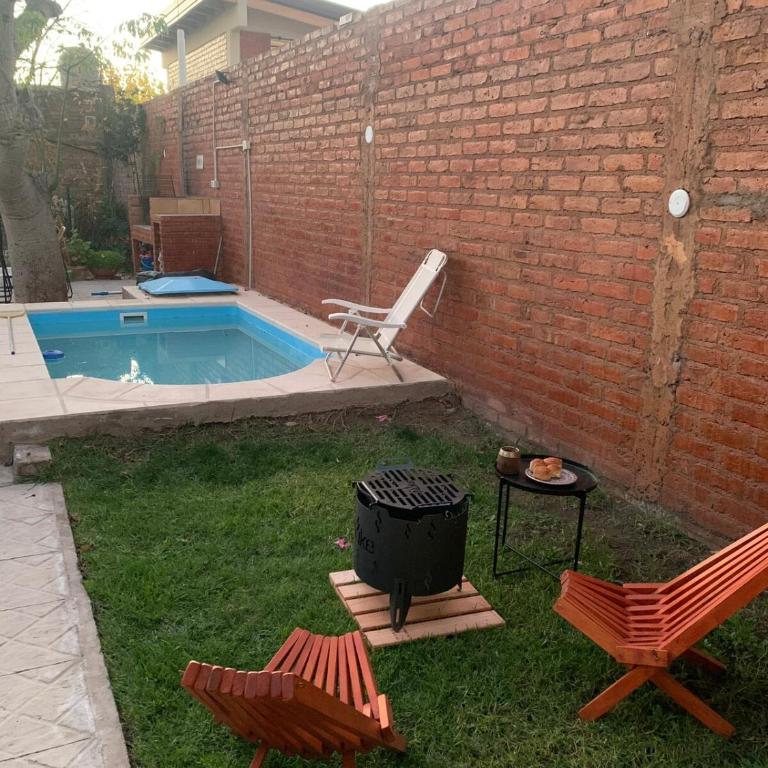 Coqueta casa maipu piscina parrilla bici 2 dormitorios - Apartamento de 1 dormitorio - 34