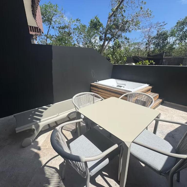 Apartamento de lujo en Amira Distrct Zona Hotelera Tulum Jacuzzi - Apartamento de 1 dormitorio - 3