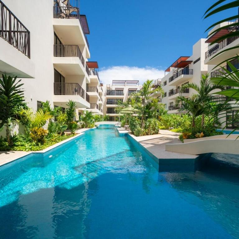 Modern apartment in Tulum Pool and Gym - One-Bedroom Apartment - 17