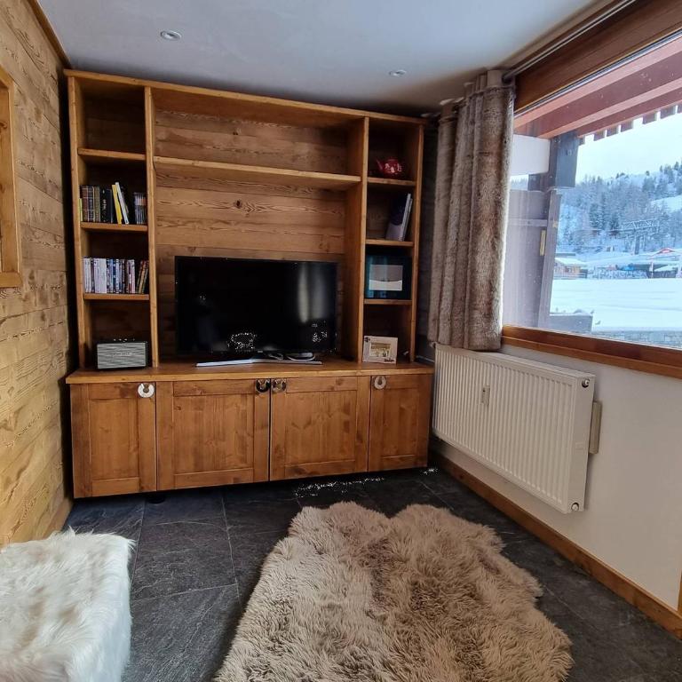 Grand studio rénové avec terrasse sud à Plagne Centre - Studio - 1