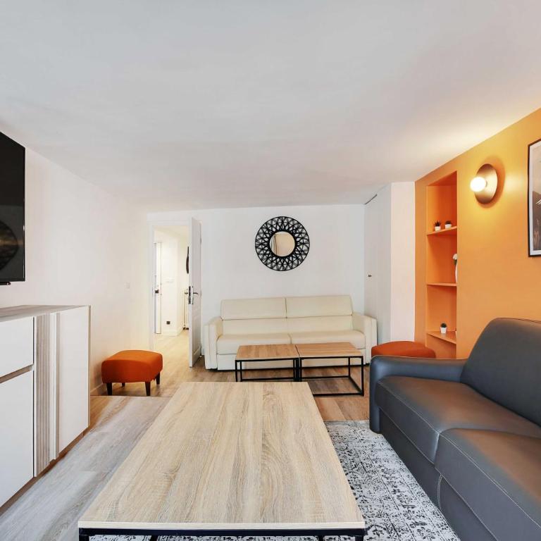 Charmant appartement- 3BR-8P- Opéra - Three-Bedroom Apartment - 3