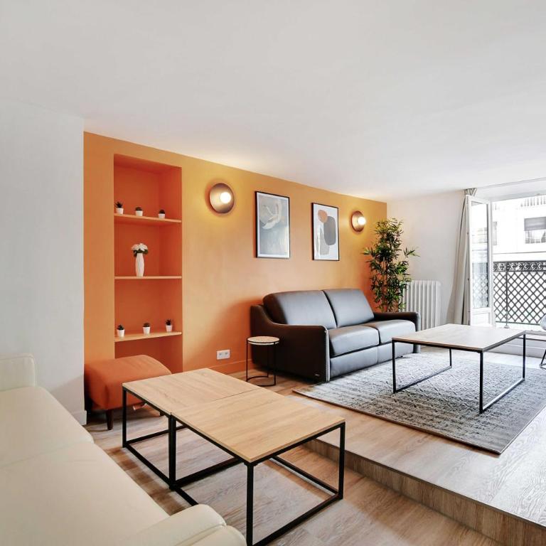 Charmant appartement- 3BR-8P- Opéra - Three-Bedroom Apartment - 14