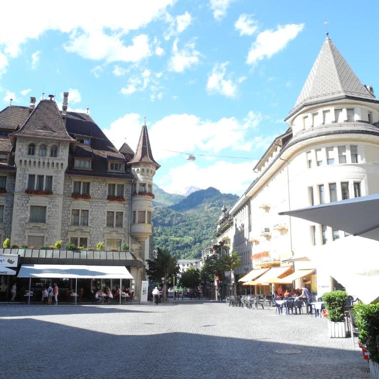 Brig City Apartment - Apartment mit Blick auf die Berge - 33