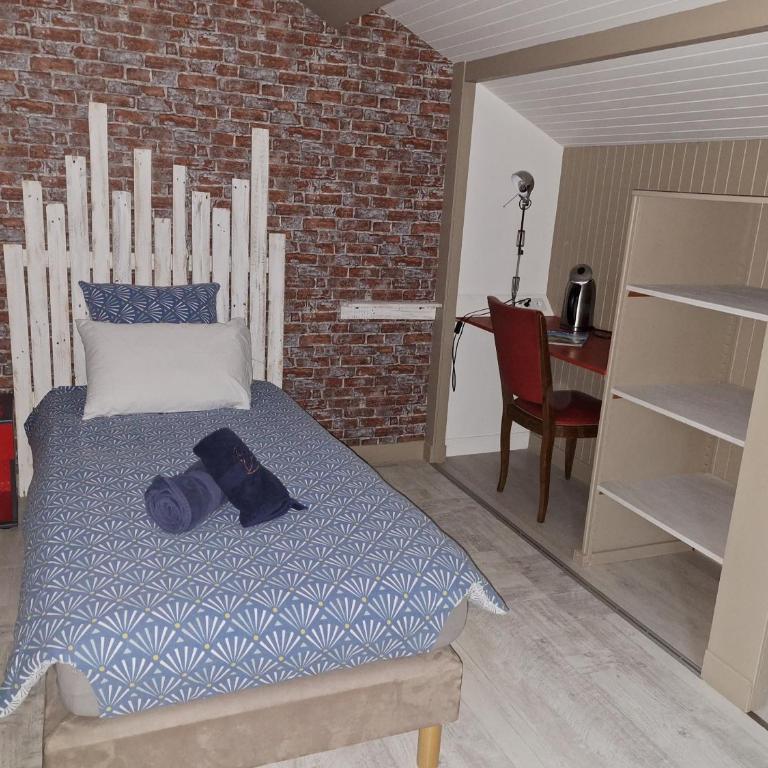 La Source de La Chapelaine - Chambre Lits Jumeaux Standard avec Salle de Bains Commune - 4