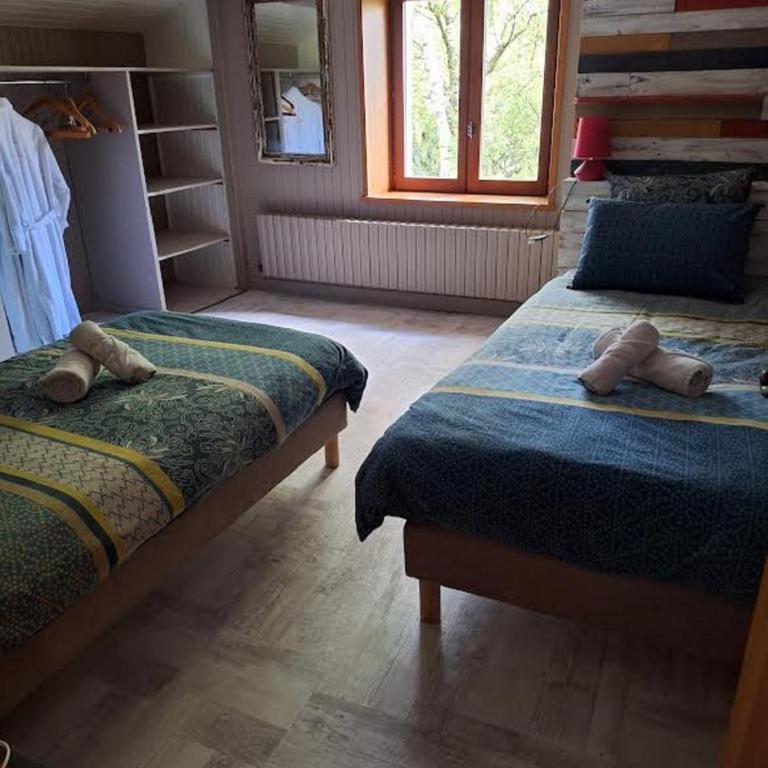 La Source de La Chapelaine - Chambre Lits Jumeaux Standard avec Salle de Bains Commune - 1