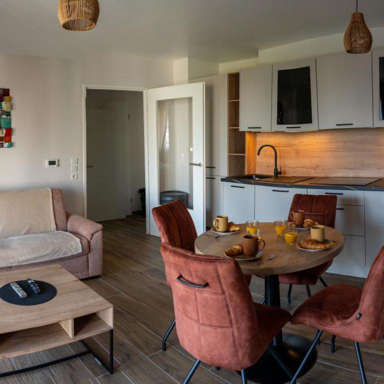 Le Havre Docks Vauban parking privé souterrain terrasse - Apartment mit 1 Schlafzimmer und Terrasse - 16
